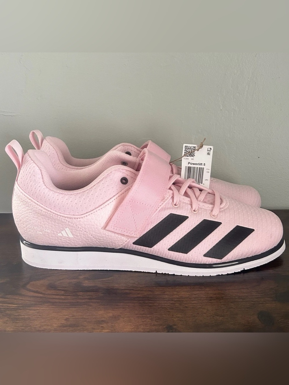 Adidas Powerlift 5 Weightlifting Shoes Pink Men’s Size 12 JP9879